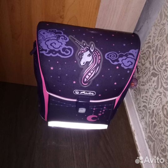 Рюкзак школьный для девочки бу
