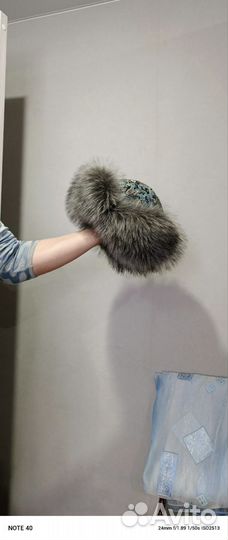 Шапка зимняя, мех искусстваенный, взрослая