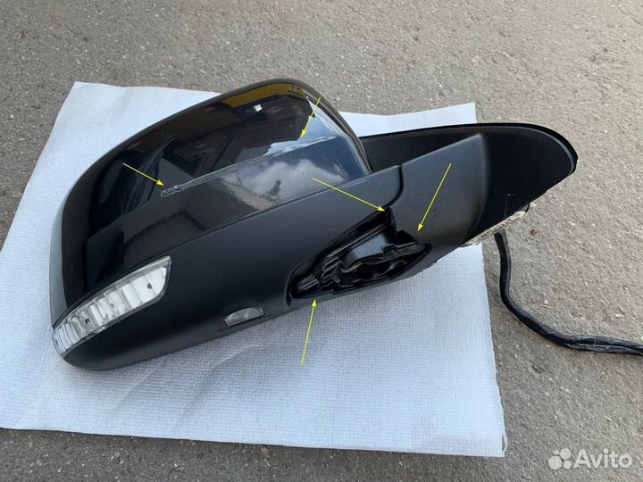 Зеркало заднего вида правое Grand Cherokee 17 конт