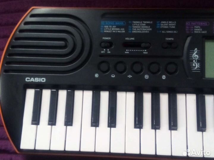 Синтезатор casio sa-76