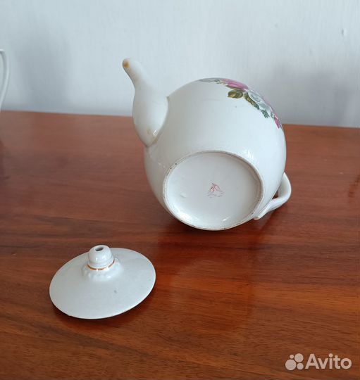СССР Чайник чайничек заварочный советский фарфор