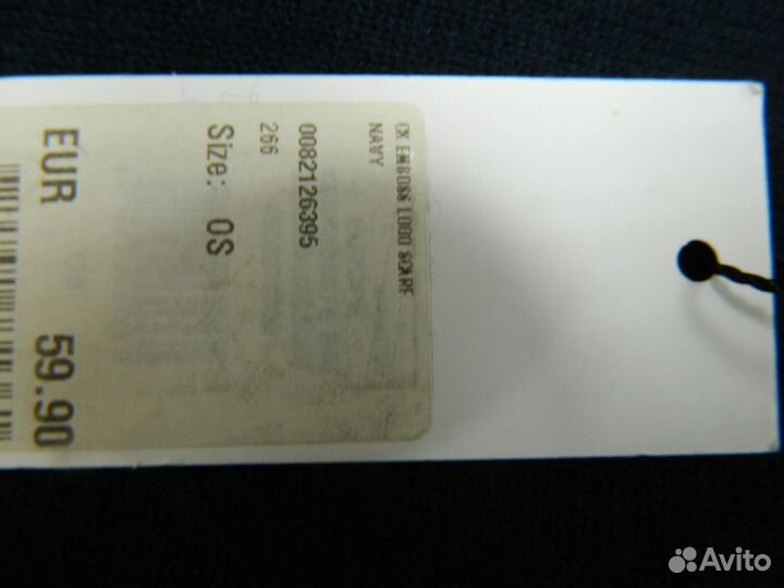 Шарф Calvin Klein синий оригинал