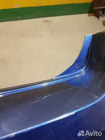 Бампер задний Skoda Octavia A7 рестайлинг