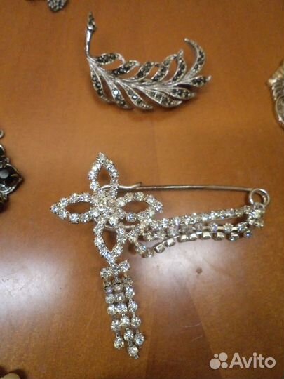 Броши и бусы СССР Чехословакия