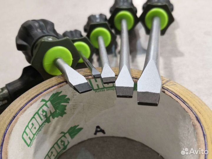 Набор отверток с 3-х компон. ручкой 10 предм. дт