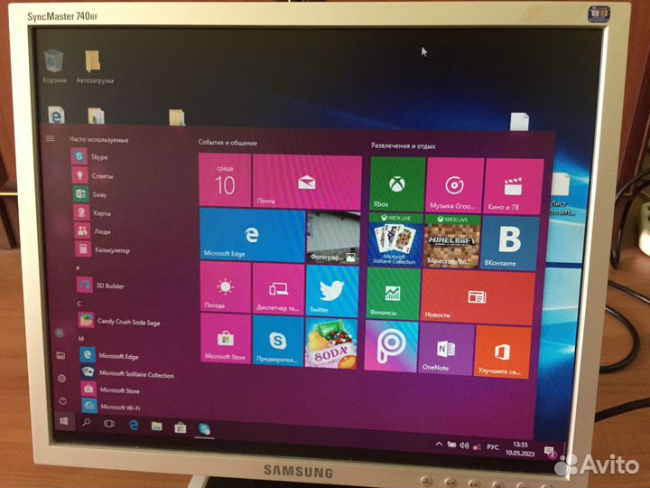 ЖК монитор для пк Samsung Sync Master 740BF