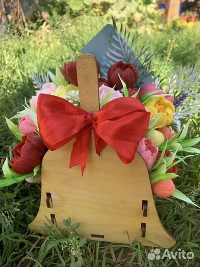 Букет из мыльных цветов