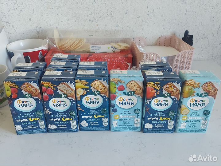 Кашки фрутоняня
