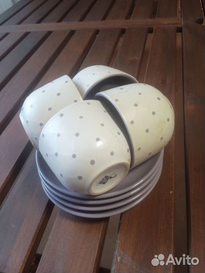 Чашка с блюдцем