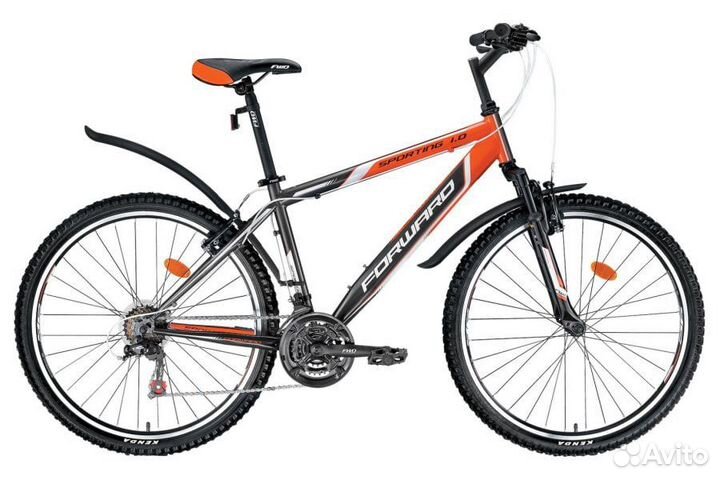 Велосипед Forward Sporting 1.0(26'' 18 скоростей)