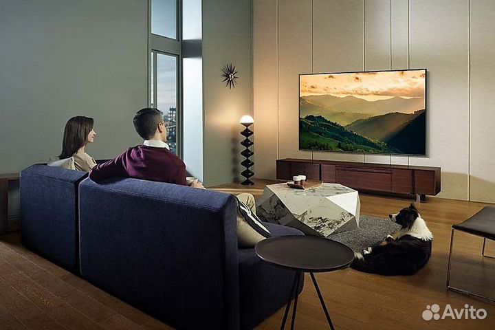 Телевизор Samsung qled 4K Q60C QE55Q60cauxru