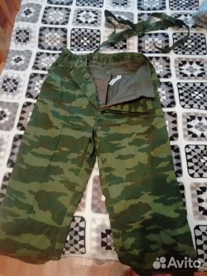 Брюки военные зимние р 50