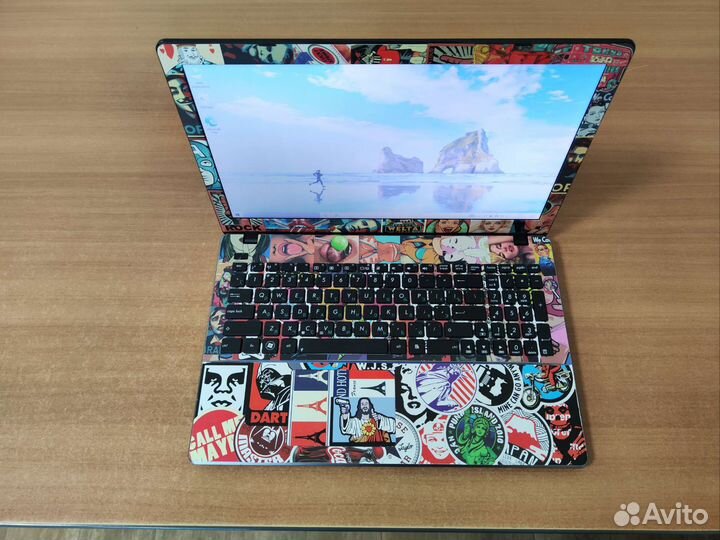 Ноутбук для игр и работы / Asus / geforce 2gb