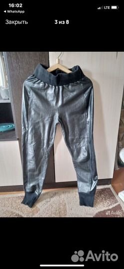 Брюки натуральная кожа 46 размер