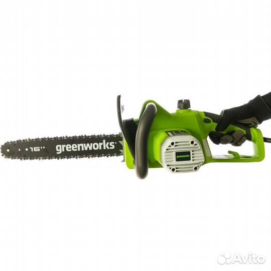 Электрическая цепная пила Greenworks GCS1840, 1800