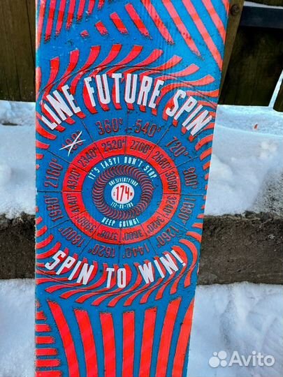 Горные лыжи line future spin