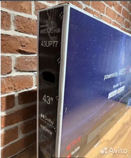 Телевизор lg SMART tv 43