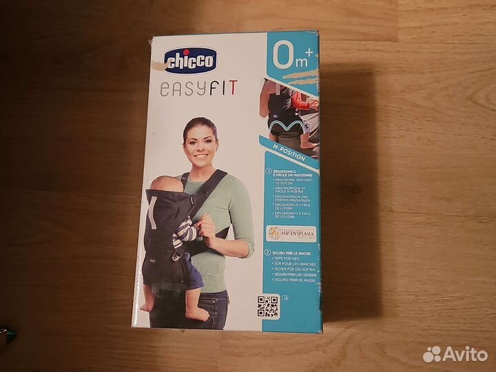 Переноска кенгуру chicco easyfit