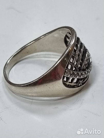Кольцо, серебро 925 пробы