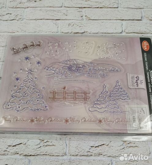 Штампы силиконовые Viva Decor. Новые