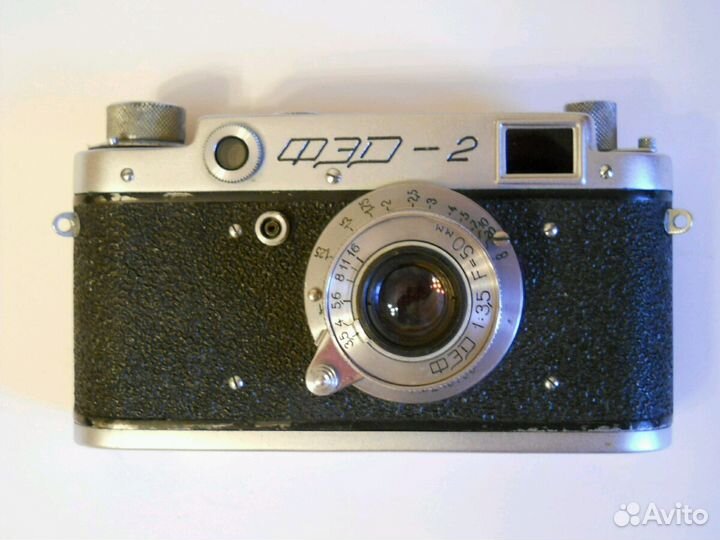 Фотоаппарат фэд-2 времён СССР