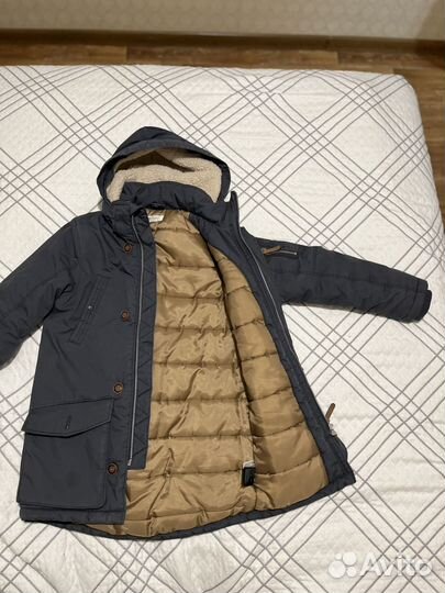 Парка зимняя на мальчика 146