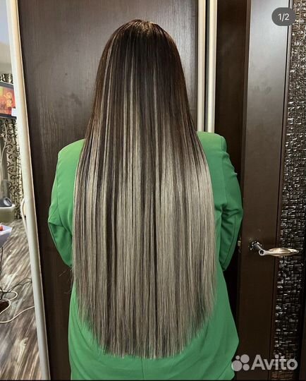 Наращивание биопротеиновых волос