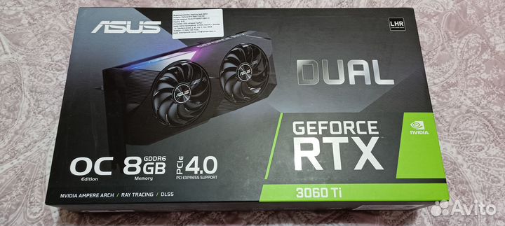 RTX 3060ti asus dual