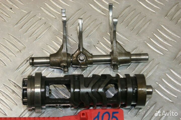 Вал копирный с вилками Kawasaki ZXR250, ZX250C