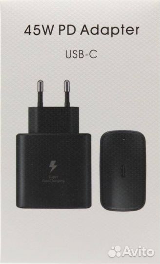 Зарядное устройство PoverDelivery (USB Type-C) 45W