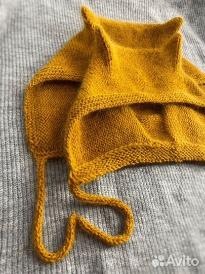 Чепчик женский с ушками