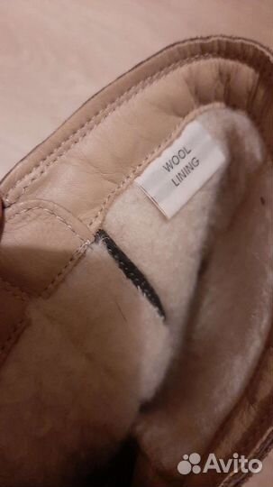 Сапоги Ecco нубук 36р. 23,5см