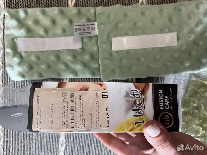 Гелевая грелка антиколиковая новая