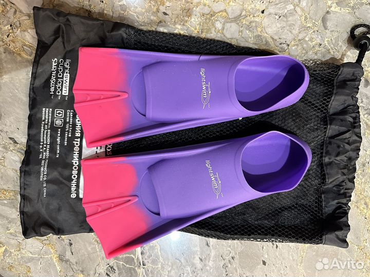 Ласты тренировочные детские fins