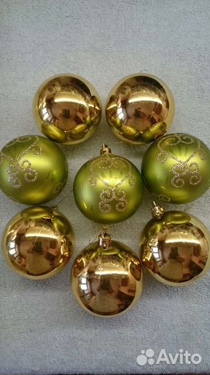 Ёлочные украшения: шары