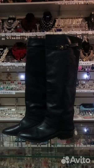Сапоги женские натуральная кожа