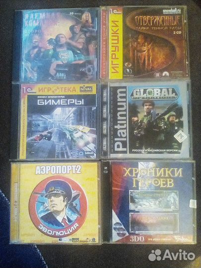 Видеоигры на дисках продаю