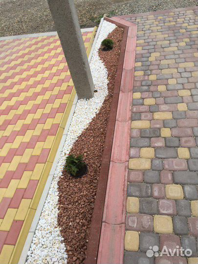 Укладка тротуарной плитки