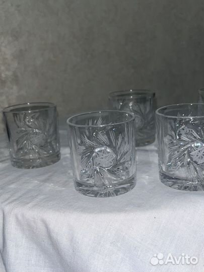Хрустальные стопки