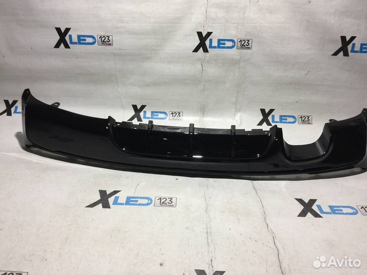 Диффузор BMW 2 F22 M 2+0 чёрный глянец