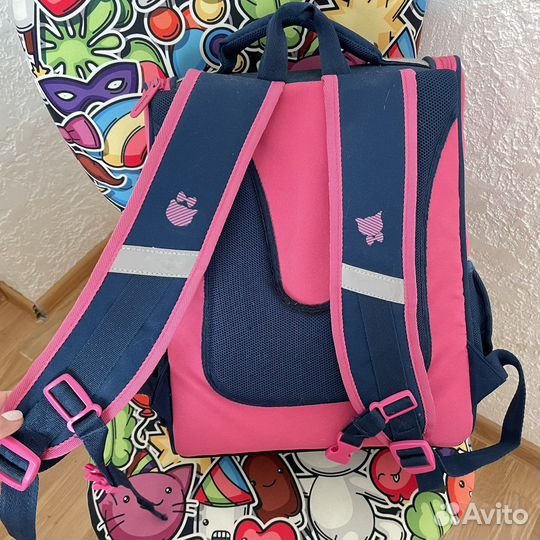 Рюкзак школьный для девочки berlingo