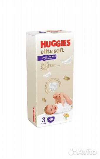 Трусики Huggies elite soft 3