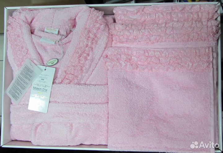 Халат, полотенца, тапочки Maison Dior Турция L