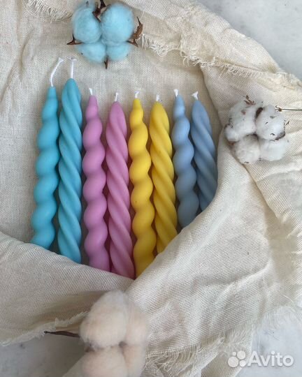 Свечи из соевого воска