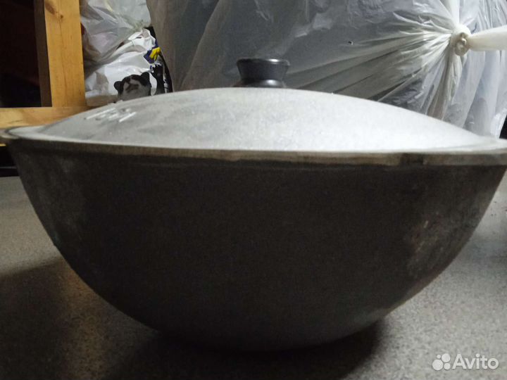 Казан чугунный 16 литров