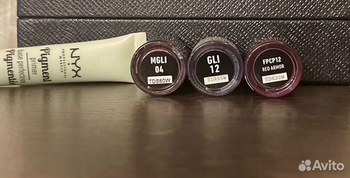 Тени глиттер пигмент NYX professional, пудра