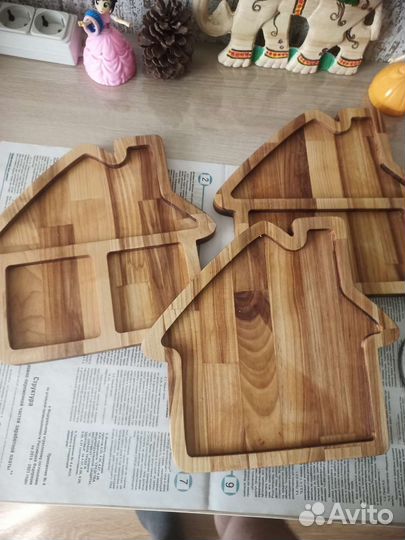 Менажница из дерева