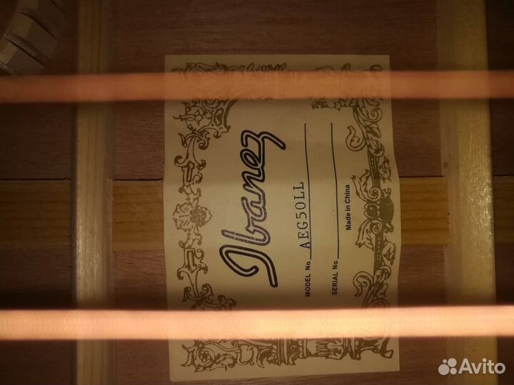 Акустическая гитара с подключением Ibanez AEG50 LL