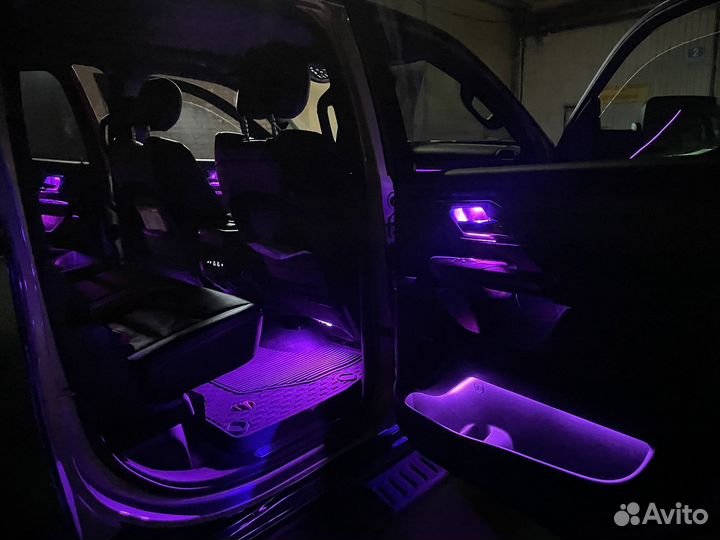 Dodge RAM TRX подсветка салона Amber Light