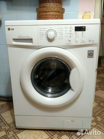 Стиральная машина lg 5,5 кг